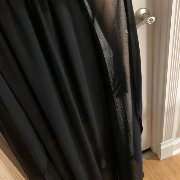 Women’s halter neck maxi floaty long dress size M - Picture 7 of 15